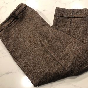 Womens pants, Ralph Lauren, size 18W, brown, tweed, like new (worn once)